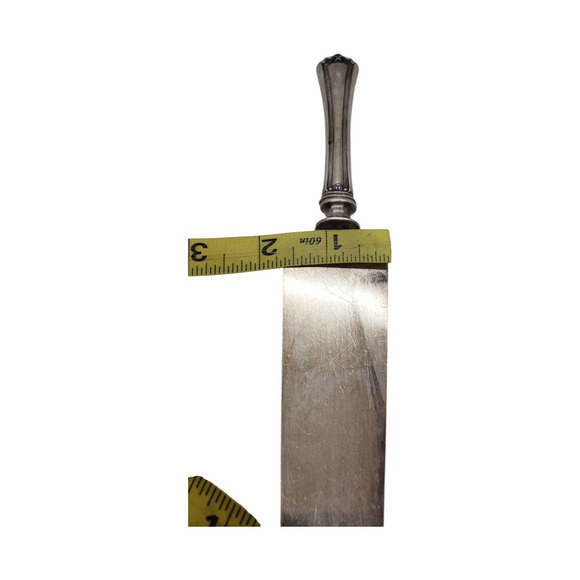 Vintage Sterling Silver Pie Cake Server Flatware Dessert Utensil 9 Inch - Picture 8 of 8